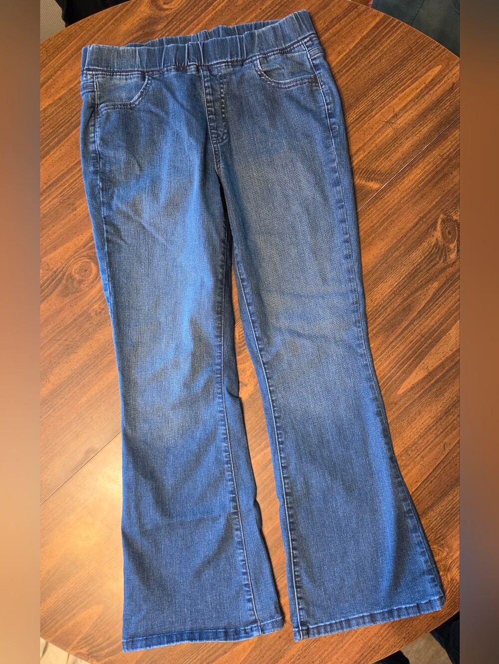 Girls 16 Cat & Jack Blue Flare Jeans